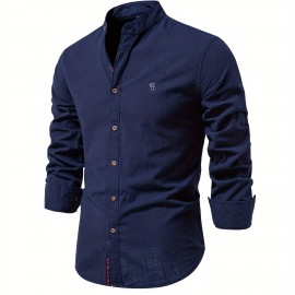 Men's Cotton Long Sleeve Shirts Men's Clothes